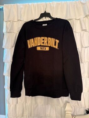 Vanderbilt University Black Crewneck Sweatshirt